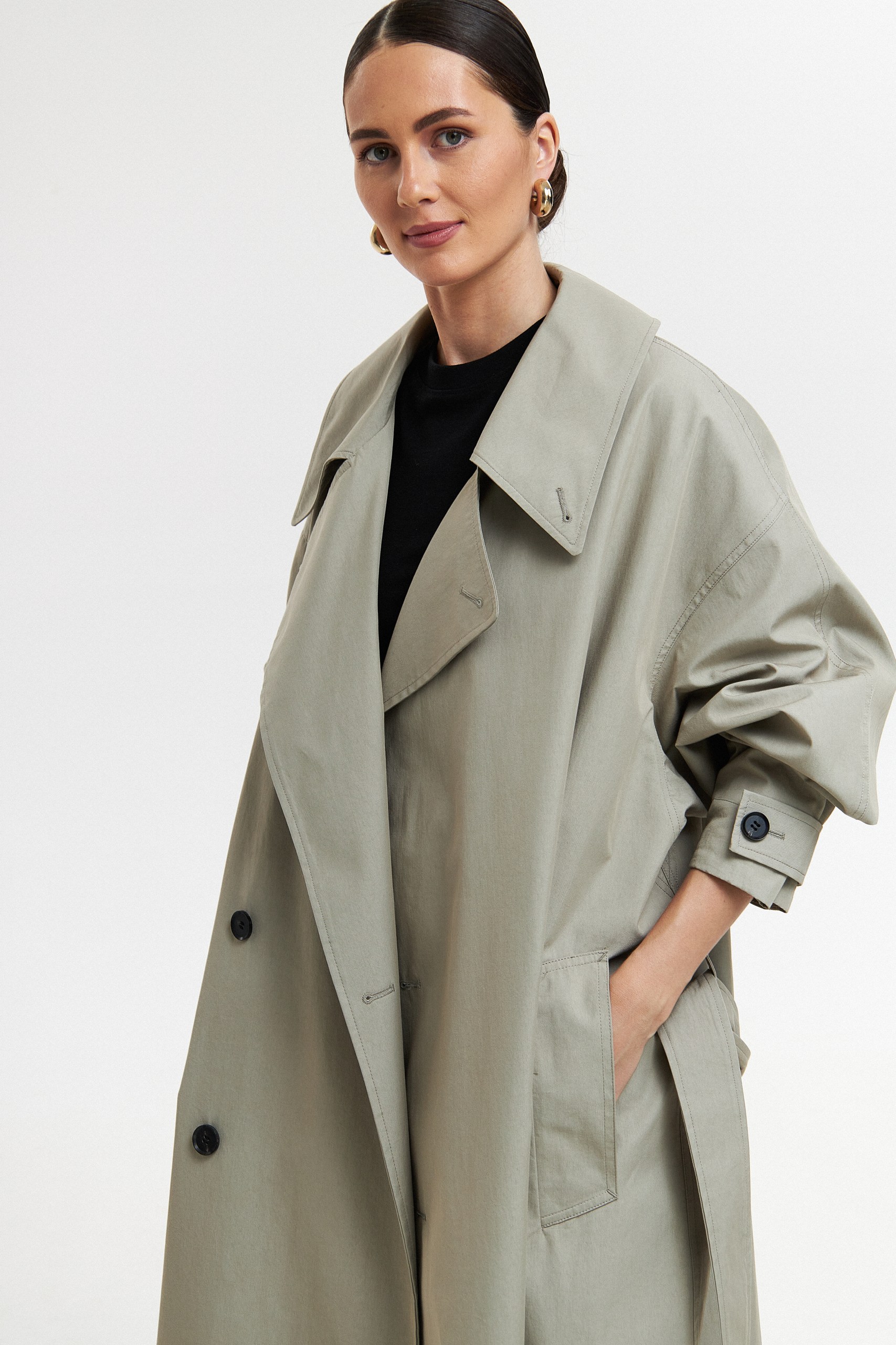 Плащ oversize 